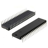 AT89S8253-24PU, микроконтроллер Microchip, 8-бит, серия 8051, 24 МГц, 12 Кб флэш-память, корпус DIP-40, 256 Мб ОЗУ / 2К-ЭППЗУ + сторожевой таймер