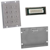 Клавиатура цифровая антивандальная влагозащищённая RUICHI RPS01-12-RM, pin, нержавеющая сталь