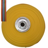 Кабель ленточный 14-проводный RUICHI, шаг 1,27 мм, сечение 28 AWG, жила CU, изоляция PVC, цвет мультиколор