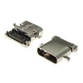 Разъём USB RUICHI USB3.1 TYPE-C 24PF-006, 24 контакта