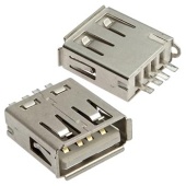 Разъём USB USBA-FA (SZC), 4 контакта