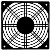 Решетка для осевого вентилятора RUICHI, KPG-120, 120х120 мм
