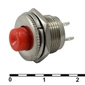 Кнопочный переключатель RUICHI PSW-3-R, 220 В, 0.3 А, 6 мм