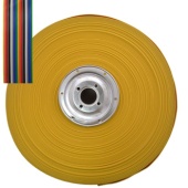 Кабель ленточный 20-проводный RUICHI, шаг 1,27 мм, сечение 28 AWG, жила CU, изоляция PVC, цвет мультиколор