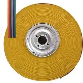 Кабель ленточный 10-проводный RUICHI, шаг 1,27 мм, сечение 28 AWG, жила CU, изоляция PVC, цвет мультиколор