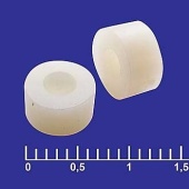 Втулка пластиковая RUICHI, внешний диаметр 7 мм, внутренний диаметр 3 мм, длина 4 мм