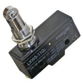 Микропереключатель с продольным роликовым толкателем RUICHI LXW5-11Q1, ON-(ON) 3P, 15 A, 250 В