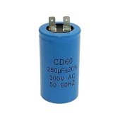 Пусковой конденсатор SAIFU CD60, 250 мкФ, 300 В