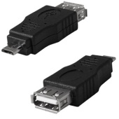 Разъём USB RUICHI USB 2.0 A(f)-micro USB B(m)