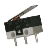 Микропереключатель с рычагом RUICHI DM1-01P-30, ON-(ON) SPDT, 1 A, 125 В