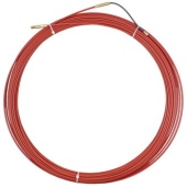 Протяжка кабельная (мини УЗК в бухте) RUICHI, стеклопруток, 3.5 мм х 30 м, красная