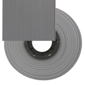 Кабель ленточный 40-проводный RUICHI шаг 1.27 мм сечение жила CU изоляция PVC цвет серый