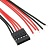 Межплатный кабель питания (розетка-под пайку) RUICHI BLS-5, AWG26, с шагом 2,54 мм, 0.3 м
