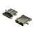 Разъём USB RUICHI USB3.1 TYPE-C 24PF-006, 24 контакта