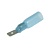 Клемма ножевая изолированная M-типа (розетка) RUICHI MDD 2-187 (5) мм, HST, синяя