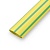 Термоусадочная трубка без клеевого слоя RUICHI, коэффициент усадки 2:1, катушка 100 м, диаметр 12 мм, желто-зеленая