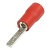 Клемма ножевая изолированная RUICHI DBV1.25-10, красная