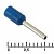 Наконечник на кабель RUICHI DN00508, синий, 1x8 мм, 0.5 мм2