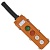 Пост 4-х кнопочный на кабель RUICHI GB8-B105, 50х70х200 мм, 250 В, 5 А, 50 мОм, -25…+70 °С, пластик, крышка ABS, оранжевый