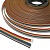 Кабель ленточный RUICHI, 10-проводный, шаг 1.5  мм, сечение 24 AWG, жила CU, изоляция PVC, цвет мультиколор