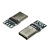 Разъём USB RUICHI USB3.1 TYPE-C 24PM-035, 24 контакта