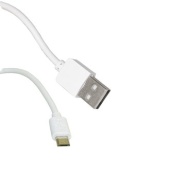 Компьютерный шнур RUICHI USB2.0 A(m)-micro USB B(m), 1 м, белый