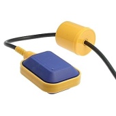 Поплавковый выключатель RUICHI, ON-OFF/OFF-ON, IP68, 8/4 А, 220/380 В, погружение 5 м, пластик желтый/синий