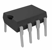 24LC256-I/P, последовательная энергонезависимая память Microchip серии 24LC256, 256 Kб, корпус DIP-8